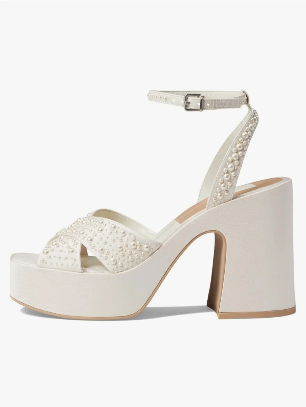 Dolce Vita Wessi Platform Sandal in Pearl